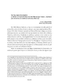 No hay que disculparse: "A Winter in Central America and Mexico" por Helen J. Sanborn [Un invierno en América Central y México] / Linda Ledford-Miller | Biblioteca Virtual Miguel de Cervantes