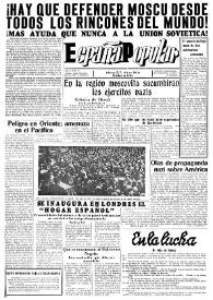 España popular : semanario al servicio del pueblo español. Año II, núm. 75, 24 de octubre de 1941 | Biblioteca Virtual Miguel de Cervantes