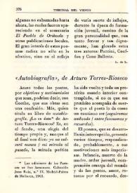 "Autobiografía", de Arturo Torres-Rioseco / L. de L. | Biblioteca Virtual Miguel de Cervantes