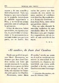 "El asedio", de Juan José Cuadros / L. de L. | Biblioteca Virtual Miguel de Cervantes