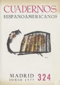 Cuadernos Hispanoamericanos. Núm. 324, junio 1977 | Biblioteca Virtual Miguel de Cervantes