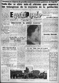 España popular : semanario al servicio del pueblo español. Año III, núm. 91, 22 de mayo de 1942 | Biblioteca Virtual Miguel de Cervantes