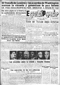 España popular : semanario al servicio del pueblo español. Año III, núm. 93, 22 de junio de 1942 | Biblioteca Virtual Miguel de Cervantes