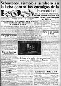 España popular : semanario al servicio del pueblo español. Año III, núm. 94, 7 de julio de 1942 | Biblioteca Virtual Miguel de Cervantes