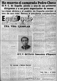 España popular : semanario al servicio del pueblo español. Año III, núm. 97, 12 de agosto de 1942, número extraordinario | Biblioteca Virtual Miguel de Cervantes