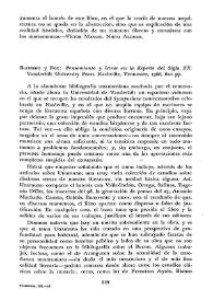 Bleiberg y Fox: "Pensamiento y letras en la España del Siglo XX". Vanderbilt University Press. nashville, Tennesse, 1966, 610 pp. [Reseña] / José Antonio Gómez Marín | Biblioteca Virtual Miguel de Cervantes