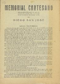 Memorial cortesano. Narraciones epistolares del siglo de los Felipes, hechas por un pretendiente palaciego y recogidas ahora / por Diego San José | Biblioteca Virtual Miguel de Cervantes