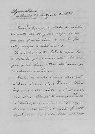 Carta de Juan Valera a Sofía Valera. Legación de España en Bruselas, 29 de agosto de 1886
 | Biblioteca Virtual Miguel de Cervantes