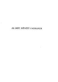 El deu, dèneu i noranta / Eduard Escalante ; edició a cura de Josep Lluís i Rodolf Sirera | Biblioteca Virtual Miguel de Cervantes