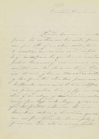 Carta de Sofía Valera a Juan Valera. Granada, 13 de junio 1850 | Biblioteca Virtual Miguel de Cervantes