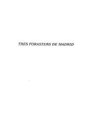 Tres forasters de Madrid : comedia bilingüe en dos actos, original y en verso / de D. Eduardo Escalante | Biblioteca Virtual Miguel de Cervantes