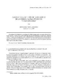 Carlos V y la abolición de la esclavitud de los indios. Causas, evolución y circunstancias / por Jesús María García Añoveros | Biblioteca Virtual Miguel de Cervantes