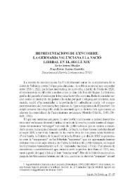 Representacions de l'Encobert. La Germania valenciana i la nació liberal en el segle XIX / Xavier Andreu Miralles, Josep Ramon Segarra Estarelles | Biblioteca Virtual Miguel de Cervantes