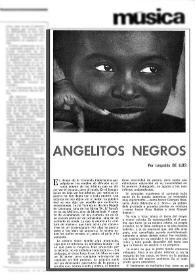 Angelitos negros / Por Leopoldo de Luis | Biblioteca Virtual Miguel de Cervantes