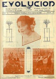 Evolución : revista ilustrada de información y variedades. Año II, núm. 57, 11 de marzo de 1923 | Biblioteca Virtual Miguel de Cervantes