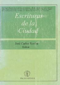 Escrituras de la ciudad / José Carlos Rovira, editor | Biblioteca Virtual Miguel de Cervantes