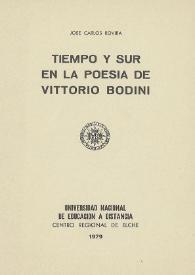 Tiempo y sur en la poesía de Vittorio Bodini / José Carlos Rovira | Biblioteca Virtual Miguel de Cervantes