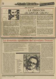 La endecha de García Calvo
 / escribe Leopoldo de Luis  | Biblioteca Virtual Miguel de Cervantes