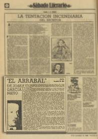 "El arrabal" de José García Nieto
 / escribe Leopoldo de Luis | Biblioteca Virtual Miguel de Cervantes