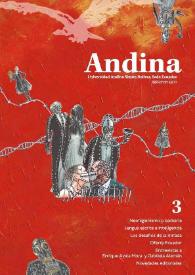 Andina (Quito). Núm. 3, enero 2021 | Biblioteca Virtual Miguel de Cervantes