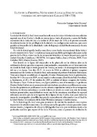 El fin de la frontera. Alcalá la Real en la vida y reinado del rey-emperador Carlos V (1500-1558) / Fernando-Enrique Salas Herrera | Biblioteca Virtual Miguel de Cervantes