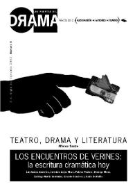 Las puertas del drama : Revista de la Asociación de Autores de Teatro. Núm. 8, 2002 | Biblioteca Virtual Miguel de Cervantes