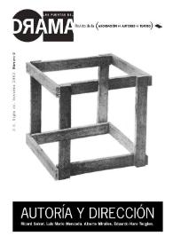 Las puertas del drama : Revista de la Asociación de Autores de Teatro. Núm. 9, 2002 | Biblioteca Virtual Miguel de Cervantes