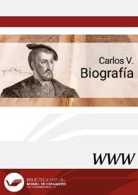  Carlos V. Biografía | Biblioteca Virtual Miguel de Cervantes