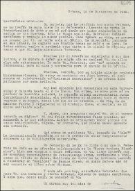 Carta de Concha Zardoya a Gabriela Mistral. Urbana [Illinois, Estados Unidos], 18 de diciembre de 1948 | Biblioteca Virtual Miguel de Cervantes